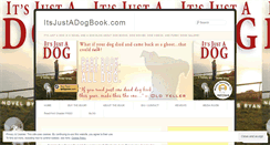 Desktop Screenshot of itsjustadogbook.com